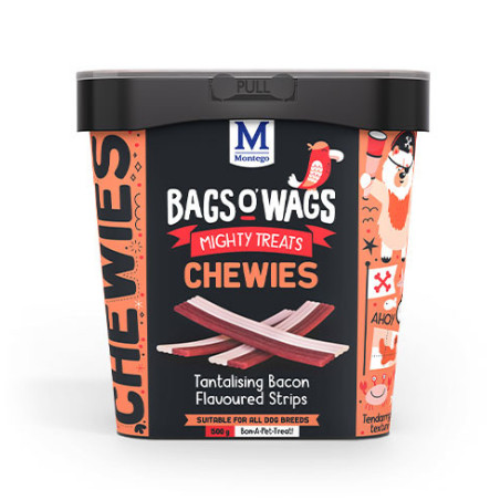 Montego Tantalising Bacon Flavoured Strips - 500g