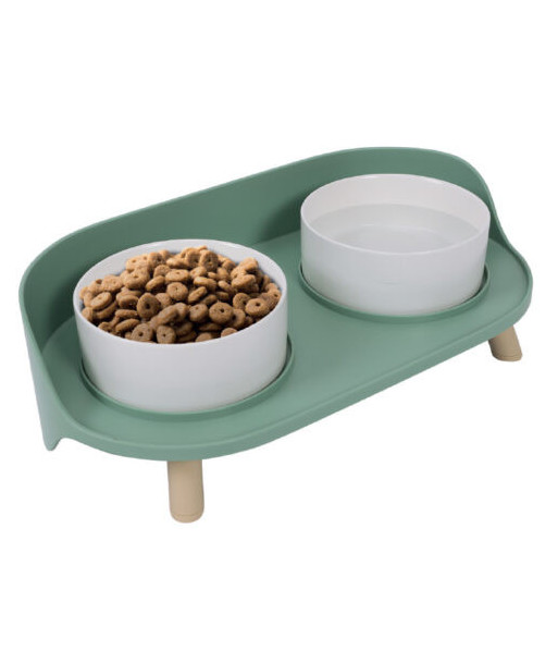 Alititude Double Raised Pet Bowl