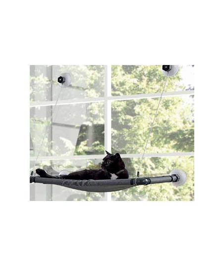 Horizon Cat Window Perch - Grey