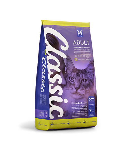 Montego Classic Adult Cat Food -  With succulent Chicken 25kg
